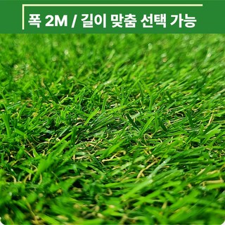 초면애 인조잔디 봄봄20mm (폭2M) / 1M 단위 / 주문량만큼 끊김없이 통배송 / [재단상품-신중구매], 봄봄20mm(2M폭), 10개