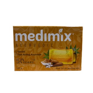 印度 MEDIMIX－印度綠寶石皇室藥草浴 美肌皂 草本/寶貝/檀香/岩蘭草&葡萄籽, 1個