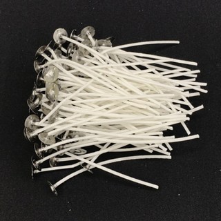 양초심지 캔들 심지 향초 초심지 재료 심지탭 9cm 100개입, 1개