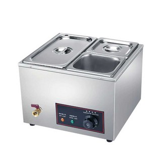 업소용 중탕기 상업용 온열 보온 유지 한식 뷔페, 미니 싱글 세면대 약 6L, 1개