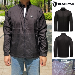 [백화점 정품] 블랙야크 남성 여름 경량 바람막이 메쉬 자켓