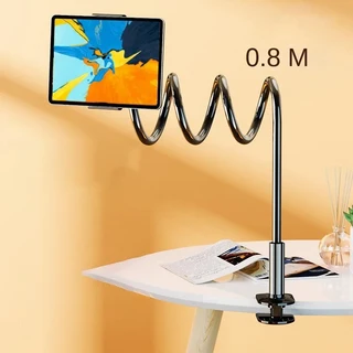 호환 편한 침대 옆 핸드폰 브래킷 magsafe 크래들 용 자기 전화 홀더 데스크 모바일 지원 조정 가능 구즈넥, 03 Black for Pad