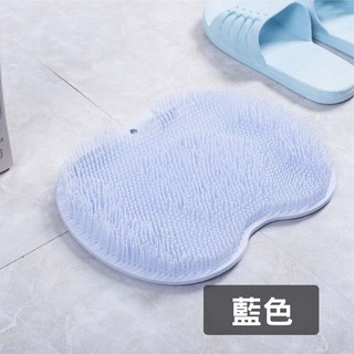 多功能洗腳搓腳墊 SY-366 搓背搓腳神器, 藍色, 1個