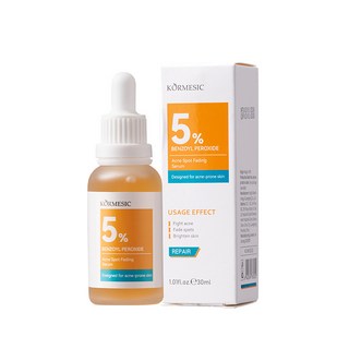 Gurene 5% 벤조일 퍼옥사이드 트러블 타겟팅 세럼, 1개, 30ml