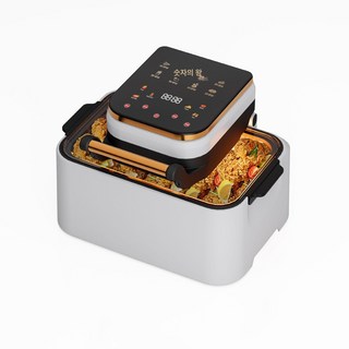 휴대용 에어프라이어 다용도 바스켓 미니 오븐, 12L 화이트, 기본 모델명/품번