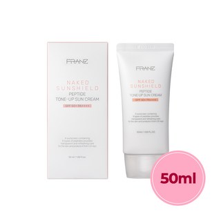 프란츠 네이키드 선쉴드 펩타이드 톤업 선크림, 1개, 50ml