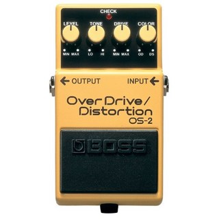 보스 OS2 오버 드라이브 디스토션 이펙터, OS-2, 1개