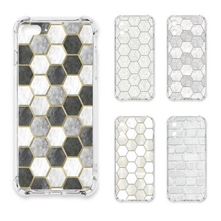 TRON iPhone X/XS 水泥磚牆紋 四角防摔 軟殼 手機殼 (24H快速出貨)