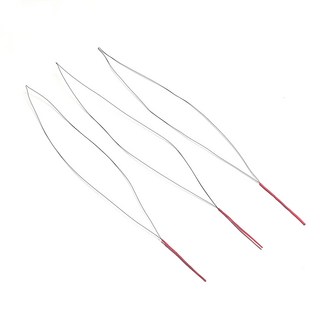 [낚핑TV] 낚시줄빼기.줄뽑기 블랙코팅강선03mm-자작낚시소품, 1세트