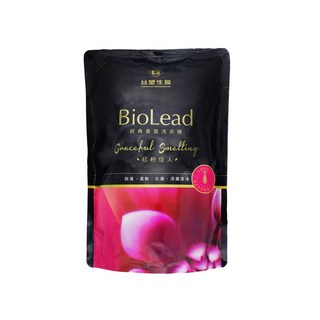 台塑生醫 BioLead 香氛洗衣精 紅粉佳人 補充包, 1.8kg, 1包