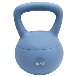 磨砂壺鈴 2-12公斤, 1個, 藍色, 10kg