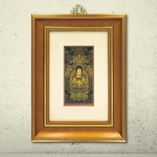 金箔畫 故宮精選姚文瀚無量壽佛：開運吊掛收藏送禮，居家店面裝飾藝術品