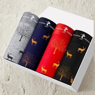 PLOVER 남자 면 고급 남성 데일리 드로즈 4종세트 선물 378