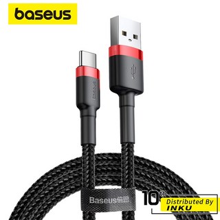 倍思 卡福樂 TypeC 快充傳輸線 手機充電線 0.5m 1m 2m 3m, 1個, 灰黑 3m, 灰黑