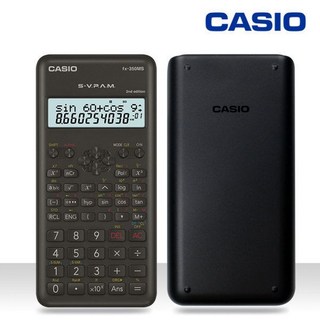 카시오 공학용계산기 전자계산기 FX-350MS2 2nd 국가기술자격시험 사용 가능 계산기 HJ, 1개
