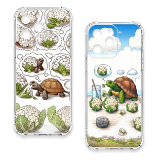 24H快速出貨 TRON 三星 A52/52s 烏龜與花椰菜系列 四角防摔 軟殼 手機殼