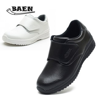 [브랜슈] BN-703 발이편한 밸크로 소가죽 골프화 캐디화 파크골프화 수제화 필드화 스크린 전용