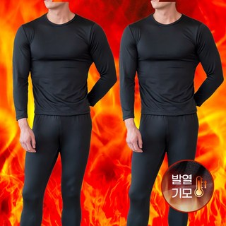 1+1 맨스핏 남성 스탠다드핏 발열 기모 내복