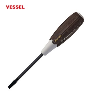 베셀 논슬립 드라이버 300 -6x100 미끄럼방지 나무자루, 1개