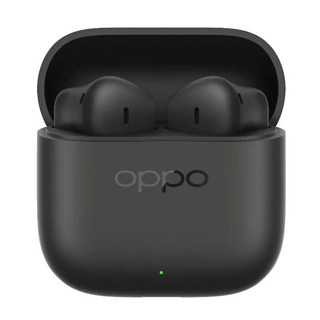 OPPO Enco Buds3 真無線藍牙耳機，舒適佩戴，IP55防塵防水，雙設備連接, 玄武黑, ETEG1