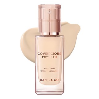 BANILA CO 芭妮蘭 Covericious Power Fit粉底液 30ml, 21 Ivory, 1瓶