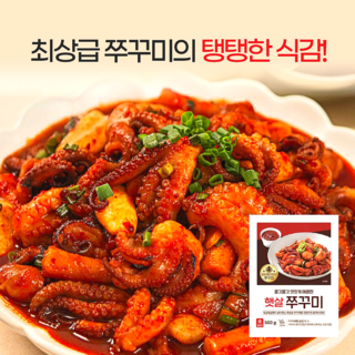 햇살양념쭈꾸미 500g 2팩 4팩, 3개