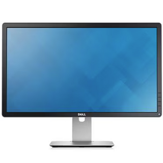 DELL 델 프로페셔널 P2414H FHD IPS 슬림디자인 가성비 저가 피벗 중고모니터, DELL P2414H, 60.4cm