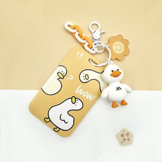 童趣動物證件套悠遊卡套 卡夾 卡片夾 票卡夾證件夾通勤族證件卡套識別證卡套票夾名片夾工作證卡套雙面直式證件套 證件保護套