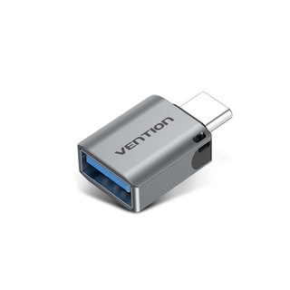 VENTION威迅 USB-C 轉 USB-A 3.0 轉接器 OTG轉接線 5Gbps 高速傳輸 隨身碟筆電平板手機適用, 1個