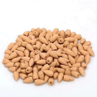 【台灣現貨】60粒裝 倒流香 塔香 流香粒 薰香 檀香 混合花香 去味除臭 逆流香 天然香塔 居家芳香, 1個, 檀香【60粒】