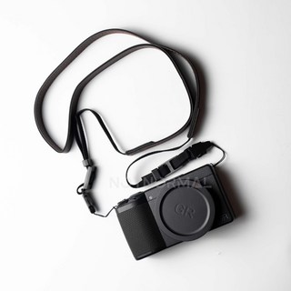 GR 皮革掛繩 適用於 GRIII GRIIIx HDF 數位相機 專用肩背掛繩, 1個