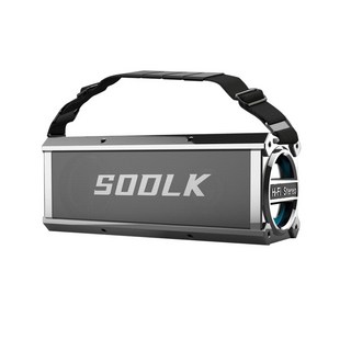 (現貨)(商家很推薦)聲萊客SODLK T200 PLUS 120W藍芽音箱超大功率低音砲金剛設計無麥克風可串聯, 黑灰