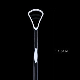 硅膠舌苔清潔器，便攜式成人舌苔刮刀，改善口氣, 1個, 1支裝高級舌苔刷【20%選擇】還口臭