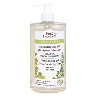 GREEN PHARMACY 茶樹平衡水嫩私密潔膚露 300ml 溫和配方 pH5.2 草本萃取 無額外添加物, 1瓶