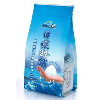統一生機 日曬海鹽立袋450公克/包, 450g, 1包