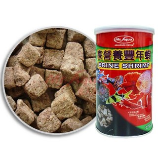 帥哥水族【水族先生】乾燥飼料 南極蝦、白乾蝦、豐年蝦磚、黑殼蝦、赤蟲 470ml 羅漢 蝦乾 MR.AQUA 蛋白質, 1個, 高營養豐年蝦 470ml