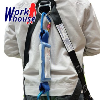 ADELA 台灣製 雙伸縮 雙大鉤超輕鋁合金快扣式背負式安全帶 鋁合金扣環 加大款 (身材較壯碩者使用), 1個, 有,加大款 (身材較壯碩者使用