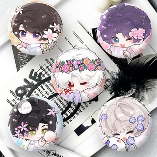 爆款推薦 戀與深空高顔值新款小紅書衕款自製週邊鮮花吧唧穀子痛包徽章別針動漫 新款