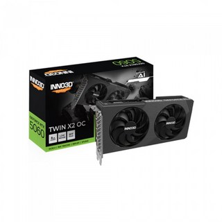 아이노비아 INNO3D 지포스 RTX 5060 OC V2 D7 8GB TWIN X2 그래픽카드 VGA, 단일모델