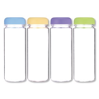 위드 국산 마이보틀 페트 물병 4P, 1세트, 500ml, 블루,옐로,퍼플,그린 1개씩