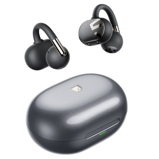 사운드피츠 Clip1 오픈형 이어클립 블루투스 무선이어폰 돌비오디오 LDAC Hi-Res 클립1, Black