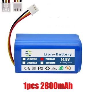 (C30B용) LIECTROUX 로봇 진공 청소기용 고용량 기존 배터리 12800mAh 리튬 셀 1개/팩, 03 2800mAh