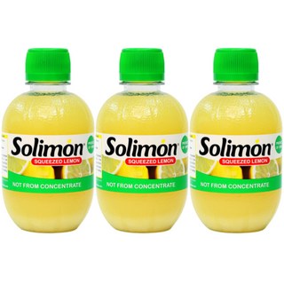 솔리몬 스퀴즈드 레몬즙, 280ml, 3개