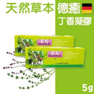 德癒 丁香凝膠 口腔凝膠 口內膏 德國進口 天然草本 5g 公司原廠貨, 1個, 丁香凝膠 5g