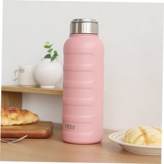 캠핑 스텐 텀블러 보냉물병 도시락 TYESO 보온병 수능장 1000ml 59000EA 1EA, 옐로우