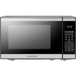 Chefman MicroCrisp 조리대 디지털 전자 레인지 독특한 "Cook & 파워 콤보 1.1 Cu Ft 듀얼 쿡 1000W, 02 0.7 Cu. Ft
