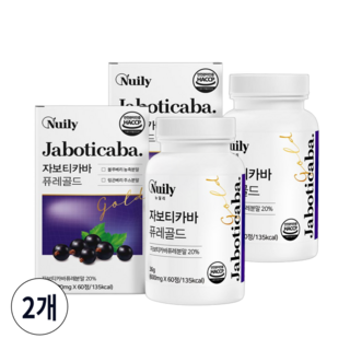 자보티카바 퓨레 식약처 HACCP 인증, 2개, 60정