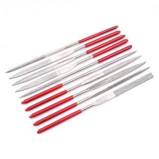 金剛石什錦銼刀3mm*140mm十支不同規格, 1套