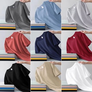 素色短袖上衣 男女T恤 速乾衣 冰絲涼感衣 排汗衣 排汗衫 圓領t恤【M-5XL】素T白T 短袖t恤工作服, 白色,XL