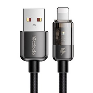 Mcdodo 麥多多 快充線 智能斷電 iPhone Type-C PD 快速充電傳輸線 台灣現貨, 1個, USB-A to Lightning